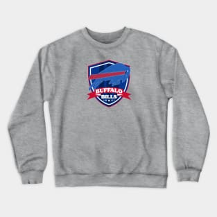 Blue Buffalo Bills Team Crewneck Sweatshirt